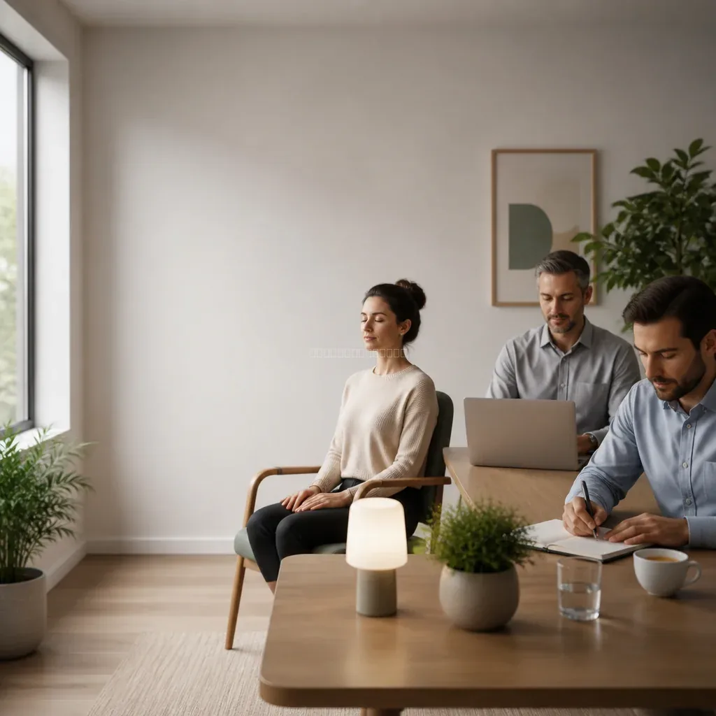 Gruppe von Unternehmern bei strategischer Reflexion
